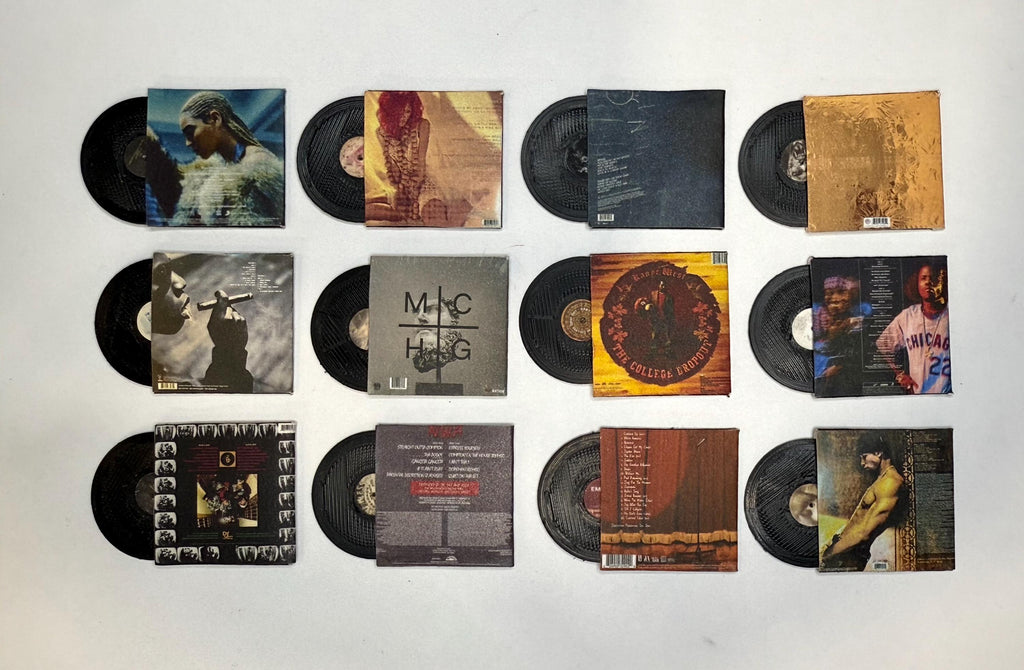 1:12 Miniature Hip-Hop and R&B Vinyls