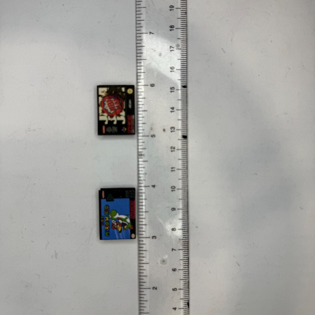 Miniature Super Nintendo Games
