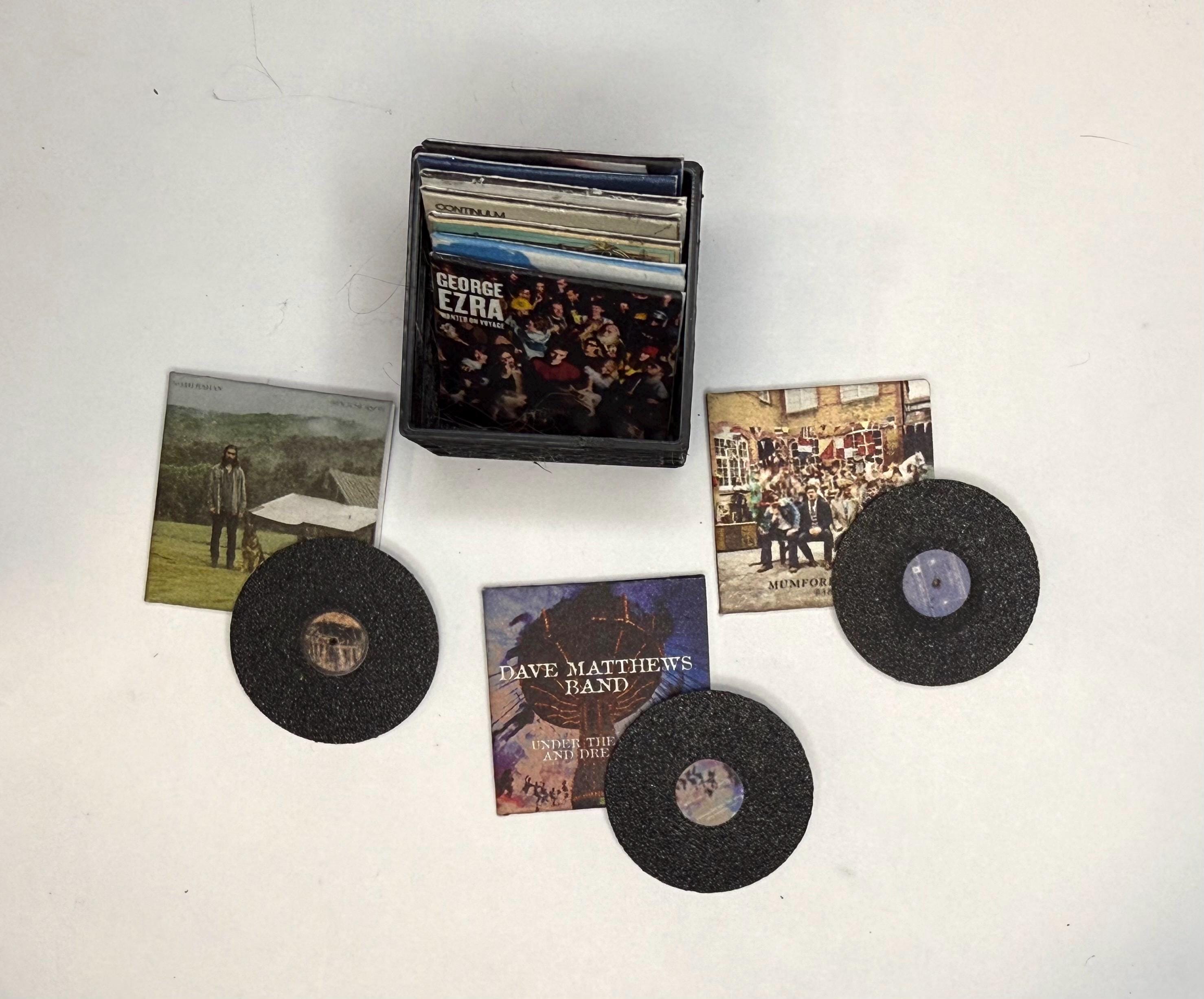 1:12 Miniature Pop Rock Vinyls