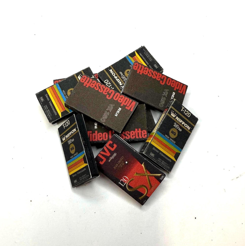 Miniature “Blank” VHS