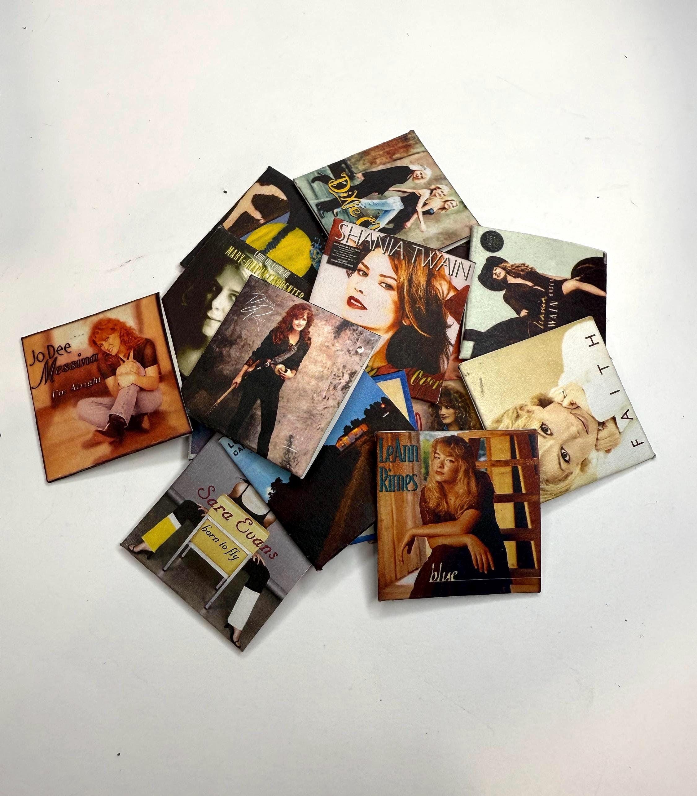 1:12 Miniature Ladies of ’90s Country Vinyls