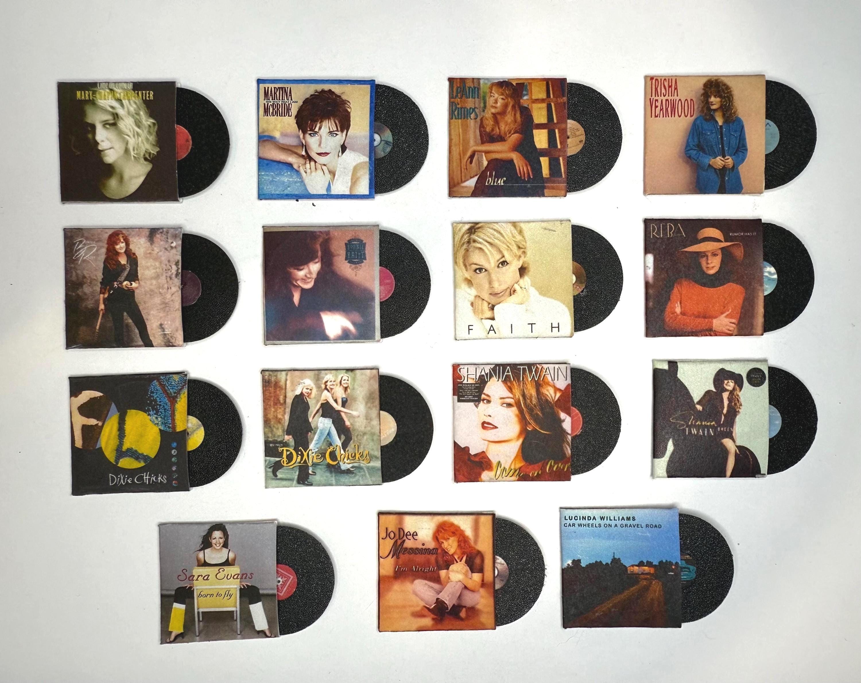 1:12 Miniature Ladies of ’90s Country Vinyls