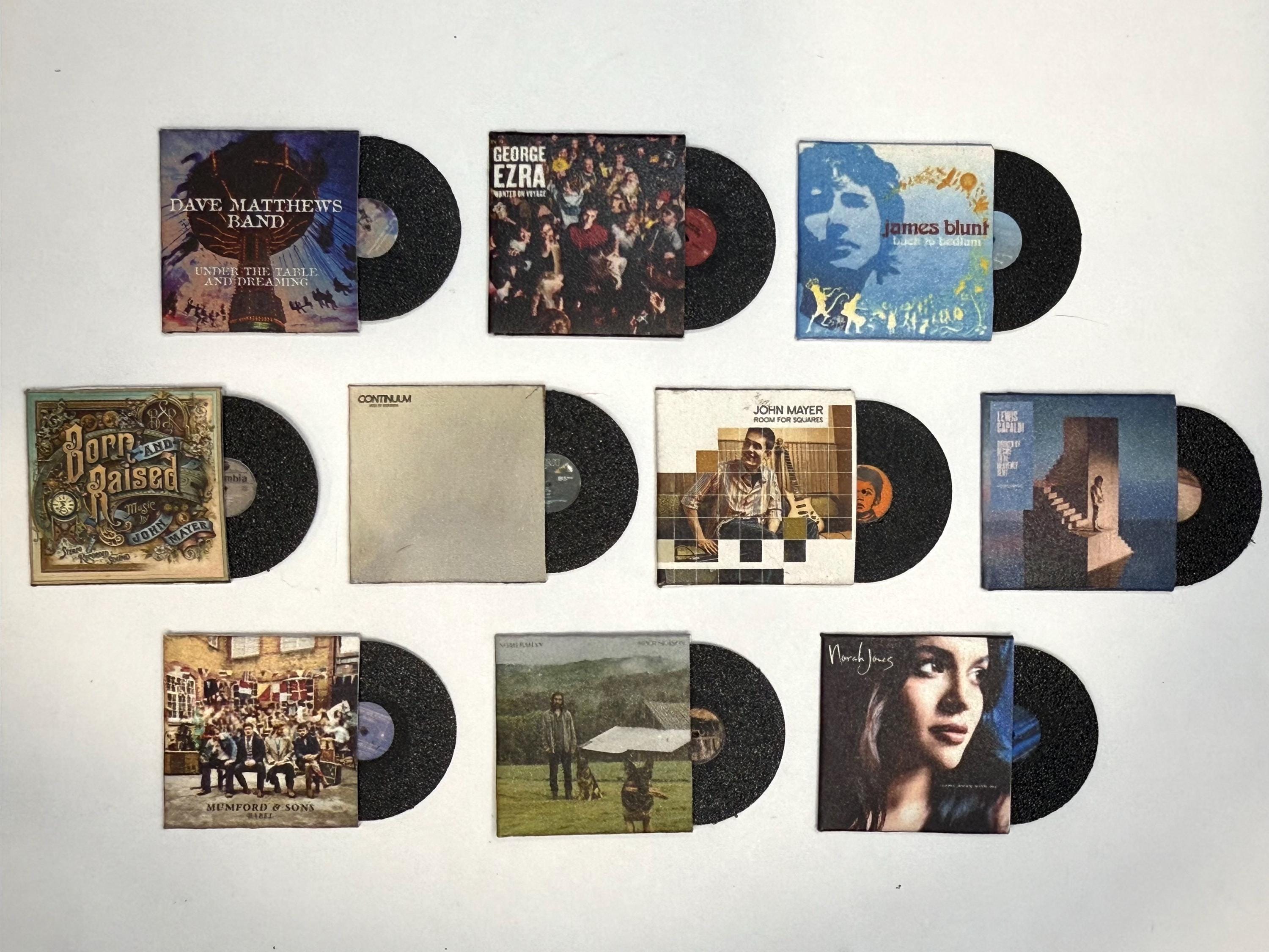 1:12 Miniature Pop Rock Vinyls
