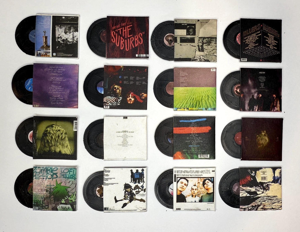 1:12 Miniature Alt. Rock Vinyls