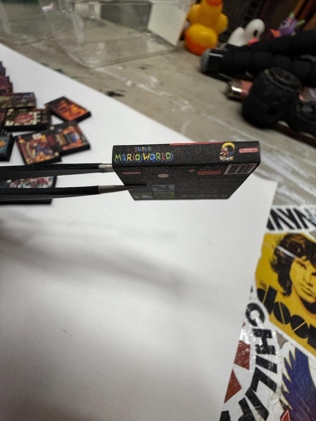 Miniature Super Nintendo Games