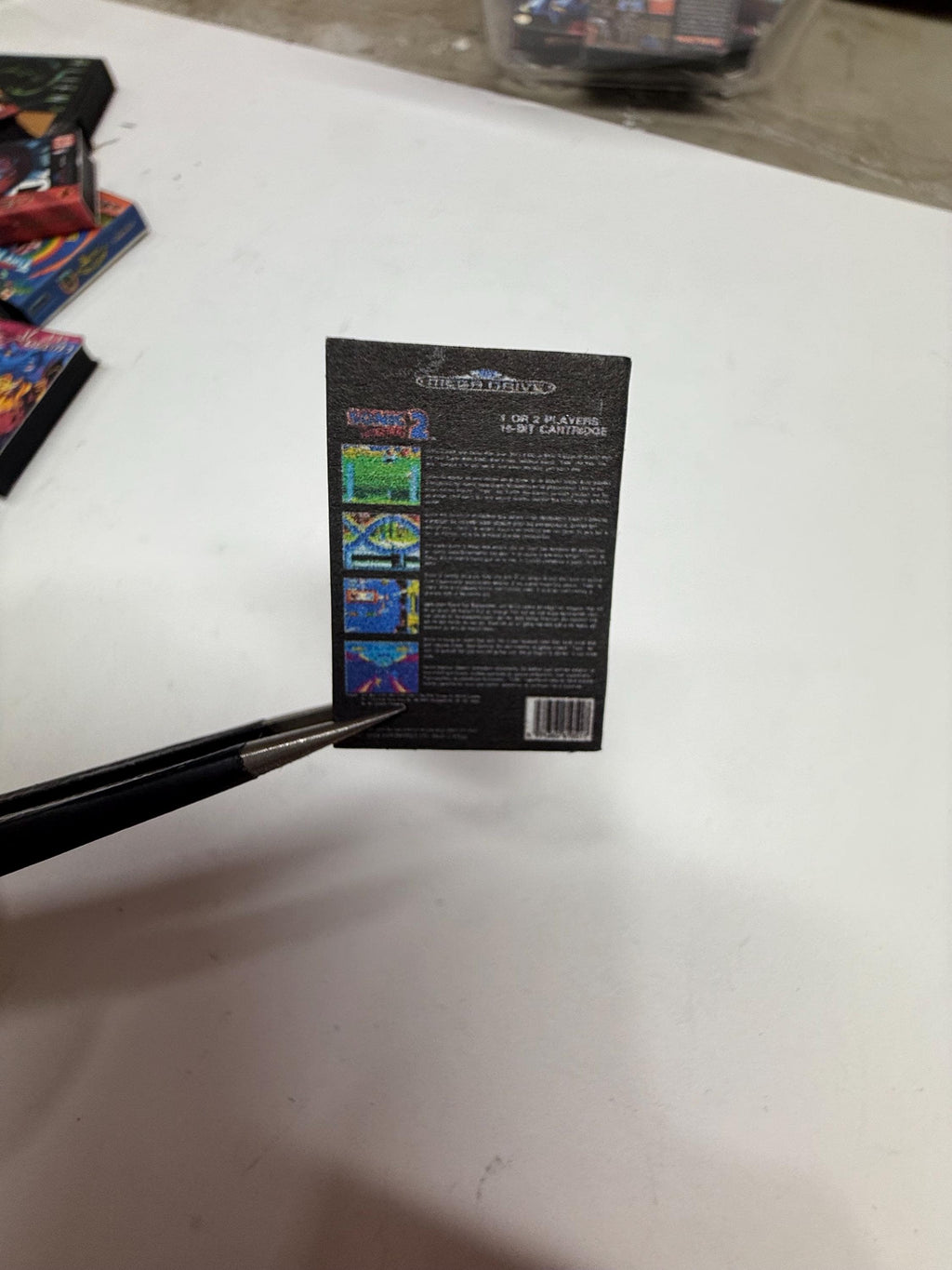 Miniature SEGA Genesis Games