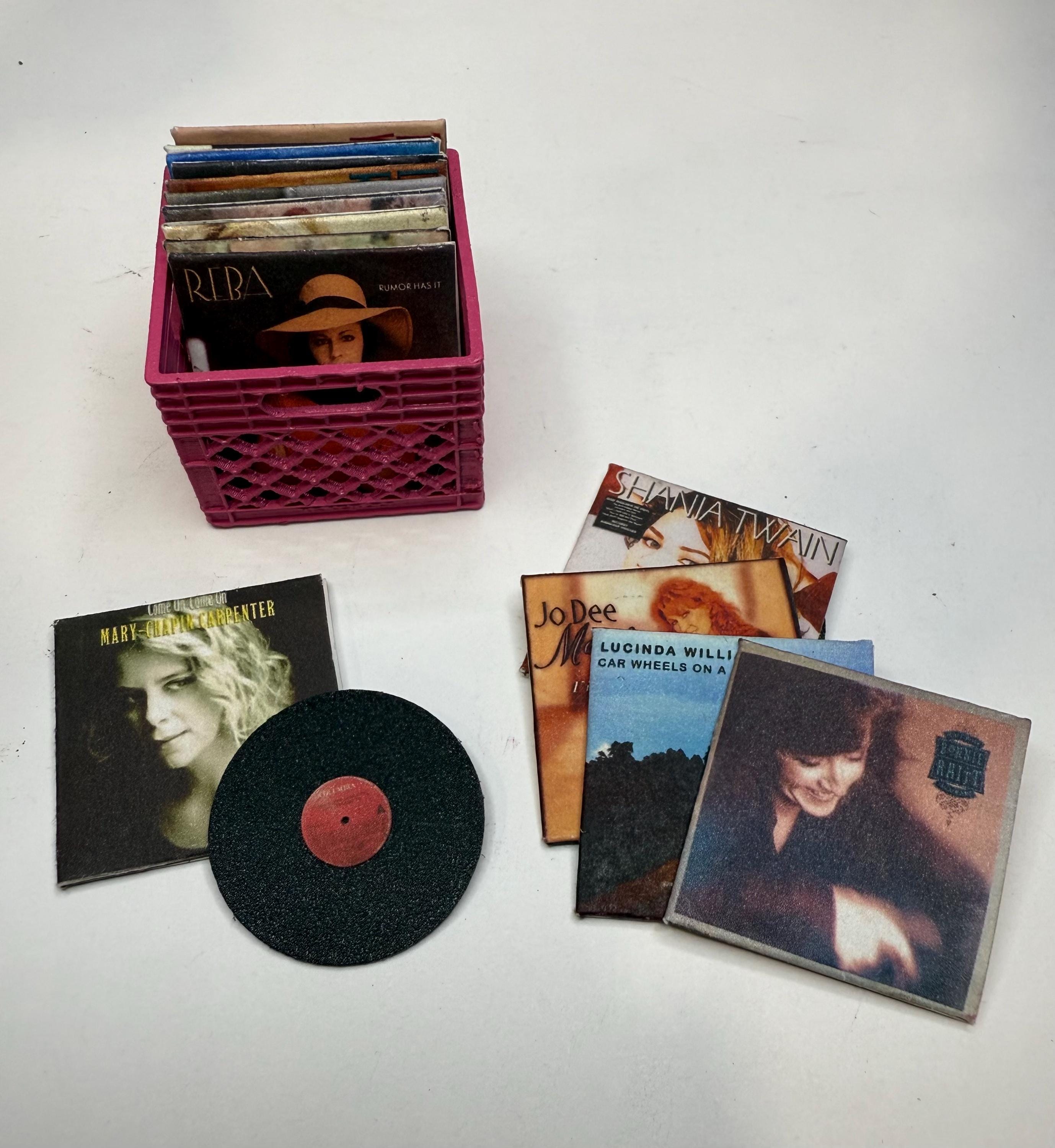 1:12 Miniature Ladies of ’90s Country Vinyls