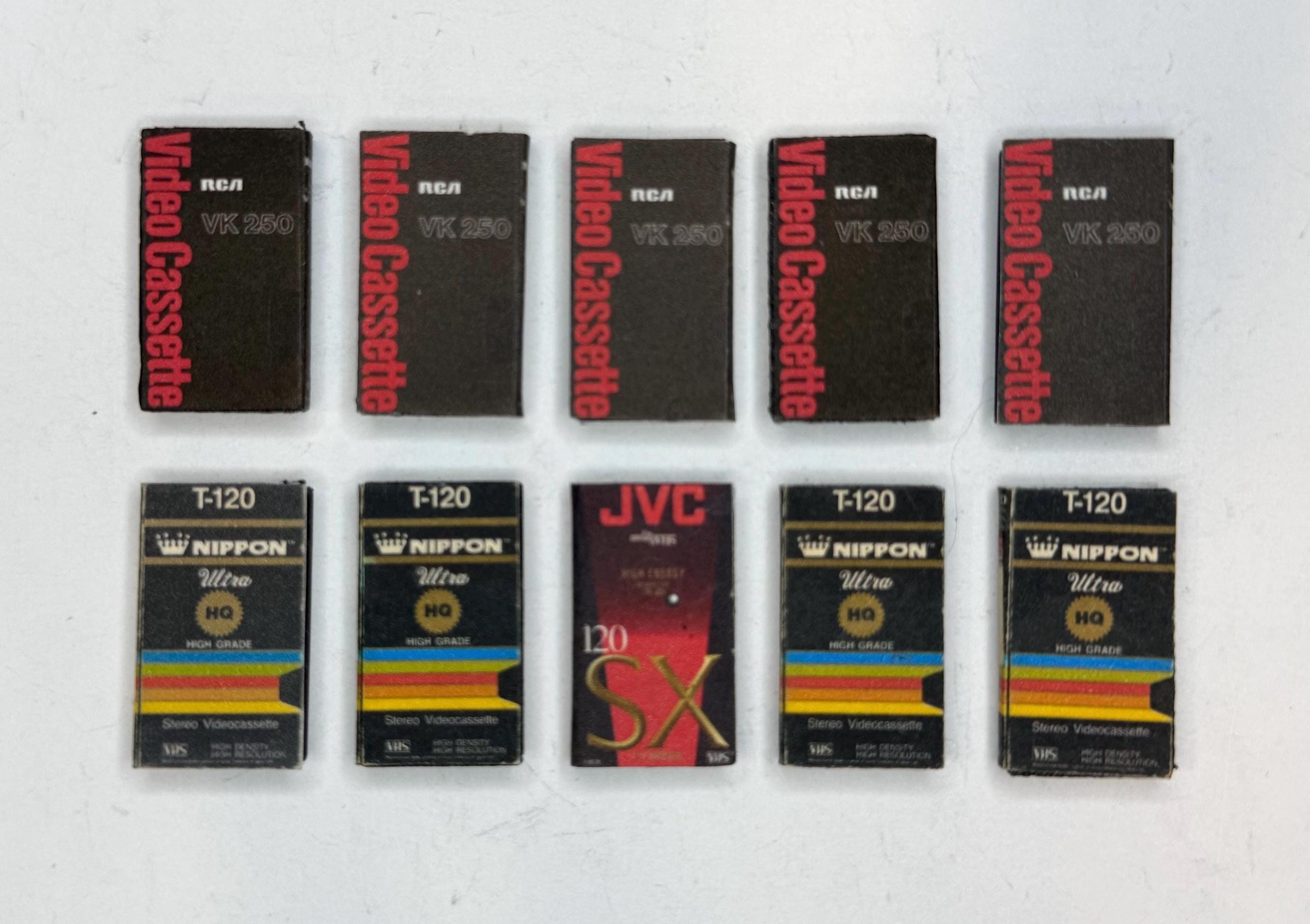 Miniature “Blank” VHS