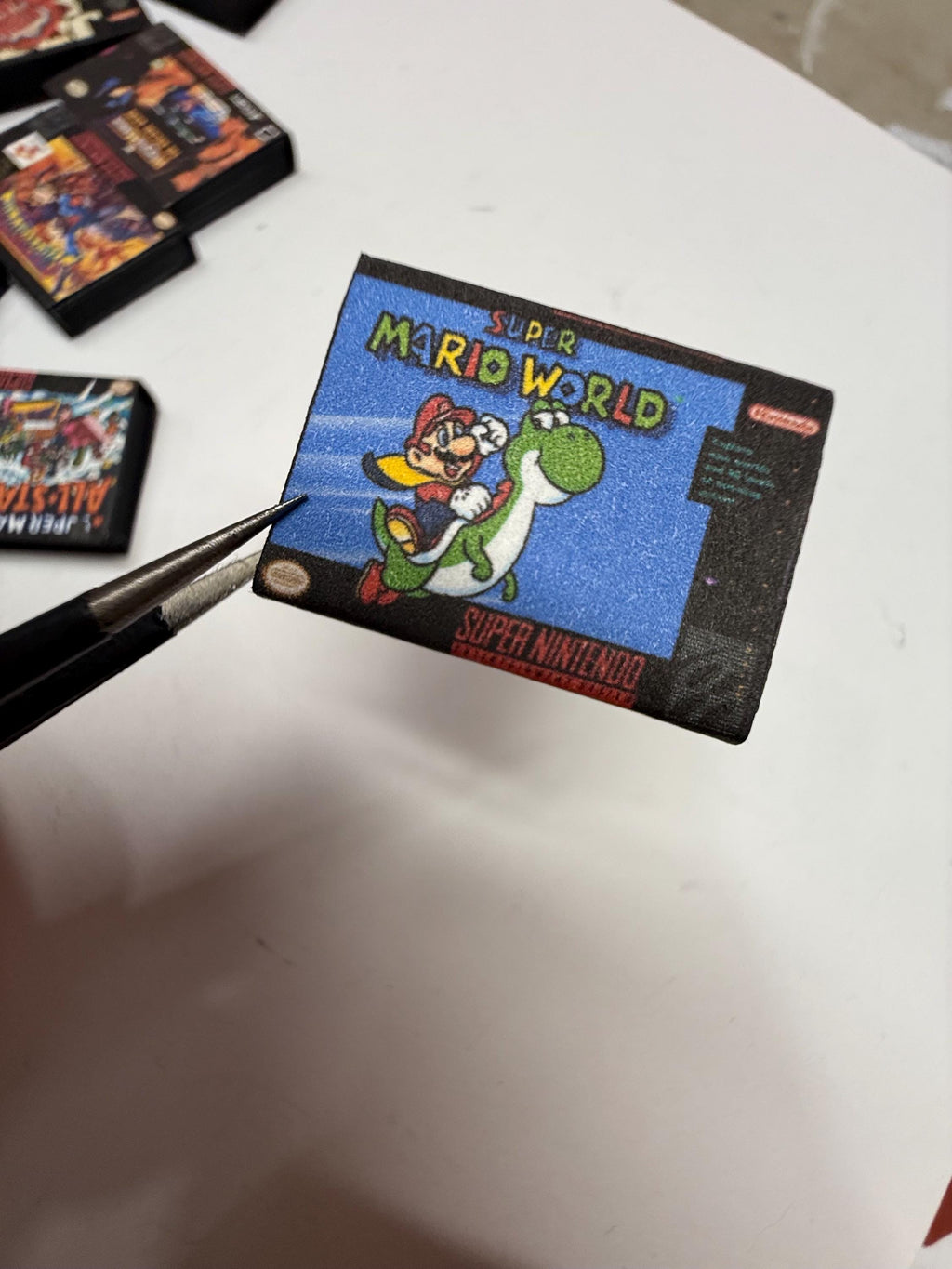 Miniature Super Nintendo Games