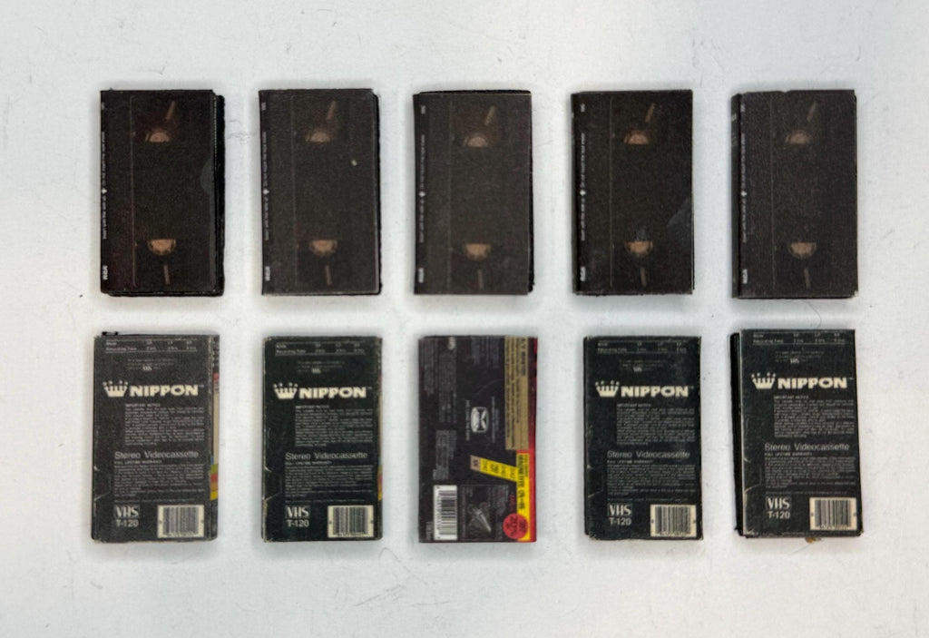 Miniature “Blank” VHS