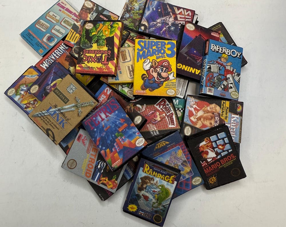 Miniature NES Games